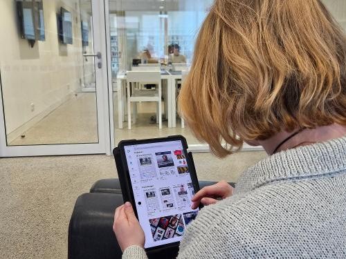 Couch-Surfing in der Stadtbibliothek, Foto: Stadtbibliothek Couch-Surfing in der Stadtbibliothek, Foto: Stadtbibliothek