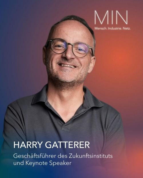 Harry Gatterer, der Geschäftsführer des Zukunftsinstituts, hält die Keynote. Harry Gatterer, der Geschäftsführer des Zukunftsinstituts, hält die Keynote.