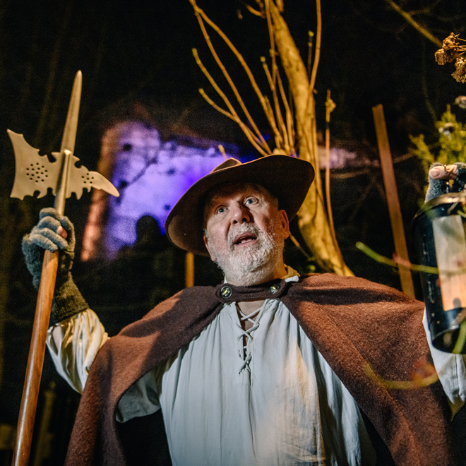 Nachtwächter in historischem Kostüm, Foto: Oliver Vogel